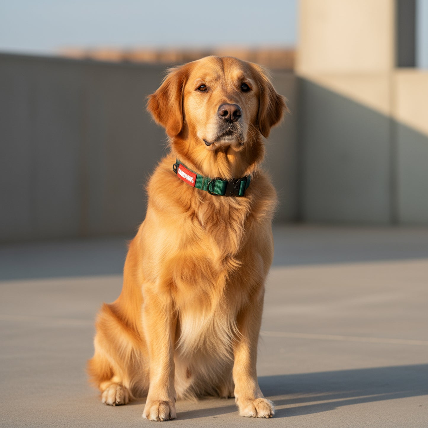 Airform Dog Collar - Green Edition 001