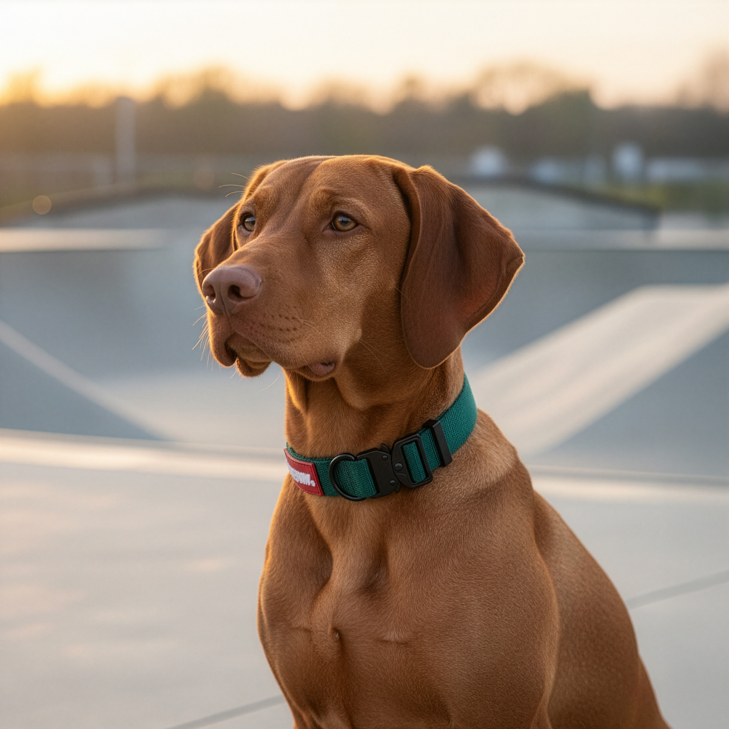 Airform Dog Collar - Green Edition 001: Adjustable & Durable