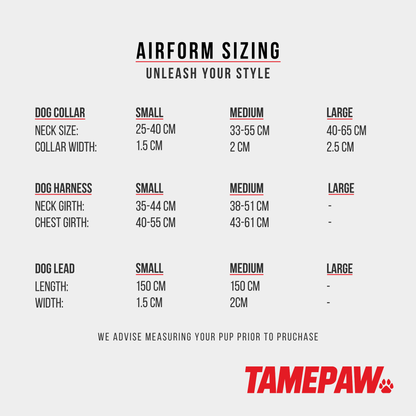 Airform Dog Harness - Red Edition 001